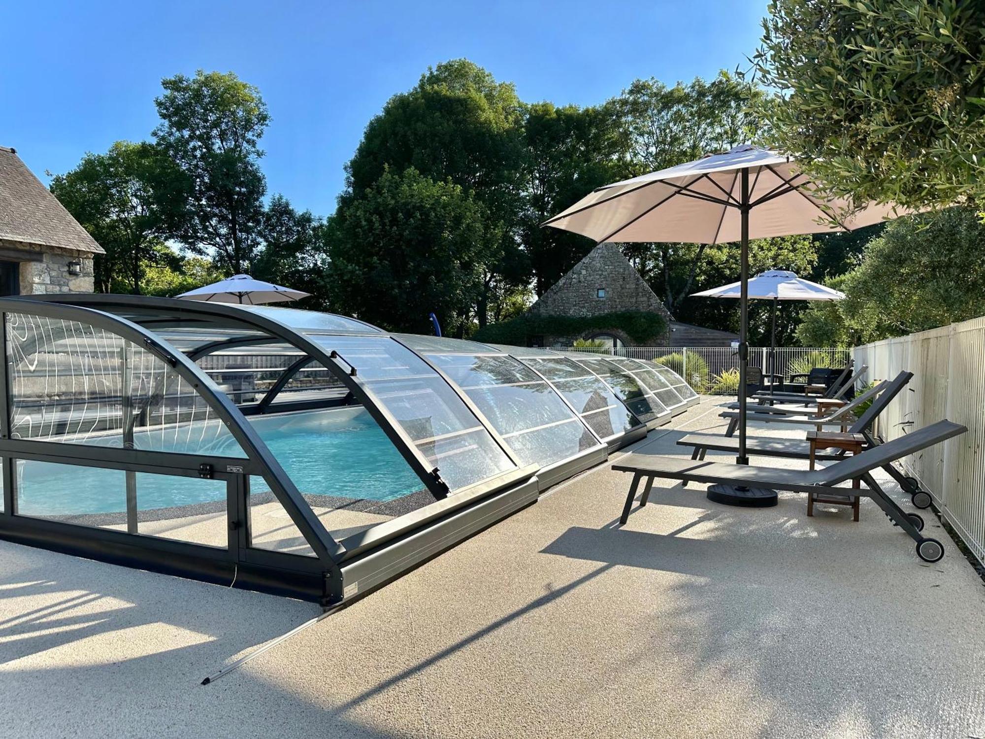 Le Domaine Du Ganquis Hotell Belz Eksteriør bilde